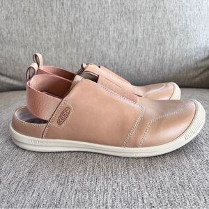KEEN Lorelai II Slip-On Tan/Brick Dust Casual Shoes Size 8